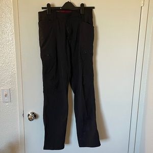 Wrangler Outdoor Series Black Spandex Hiking Pants Mens 32x32